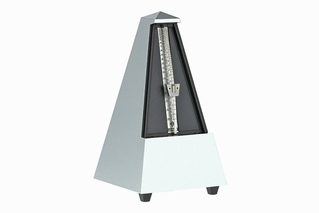 Wittner Metronom Pyramidenform - Silber matt glänzend 845202