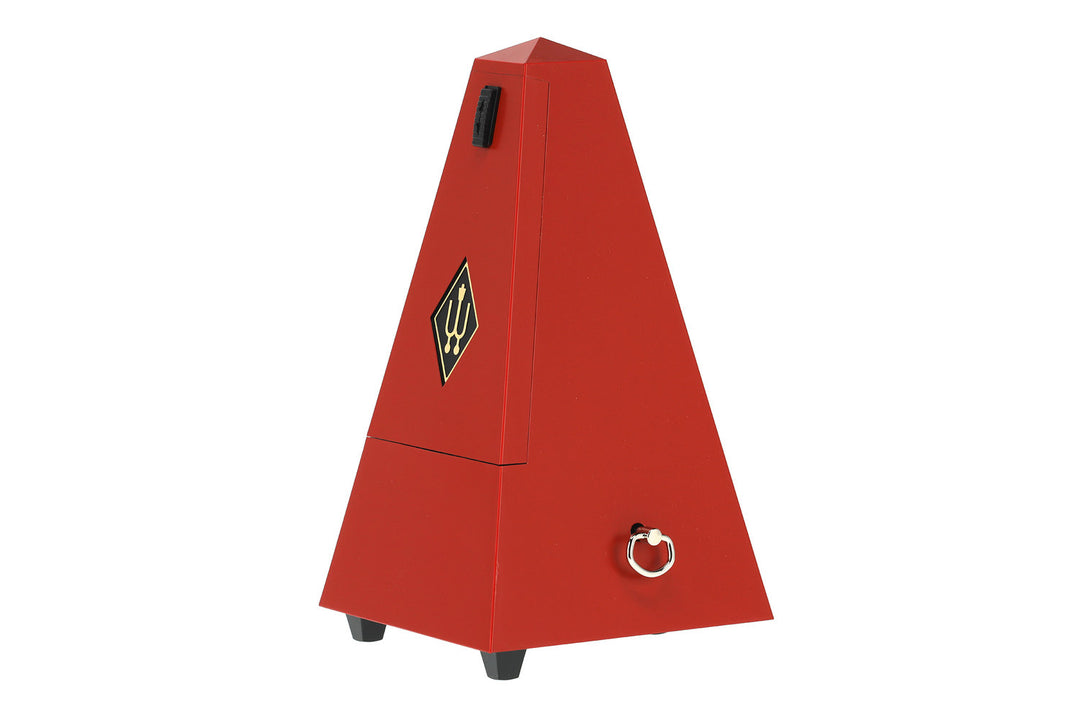 Wittner Metronom Pyramidenform - Dunkelrot matt 845201