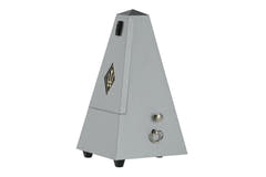 Wittner Metronom Pyramidenform - Silber matt glänzend 855202