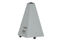 Wittner Metronom Pyramidenform - Silber matt glänzend 855202
