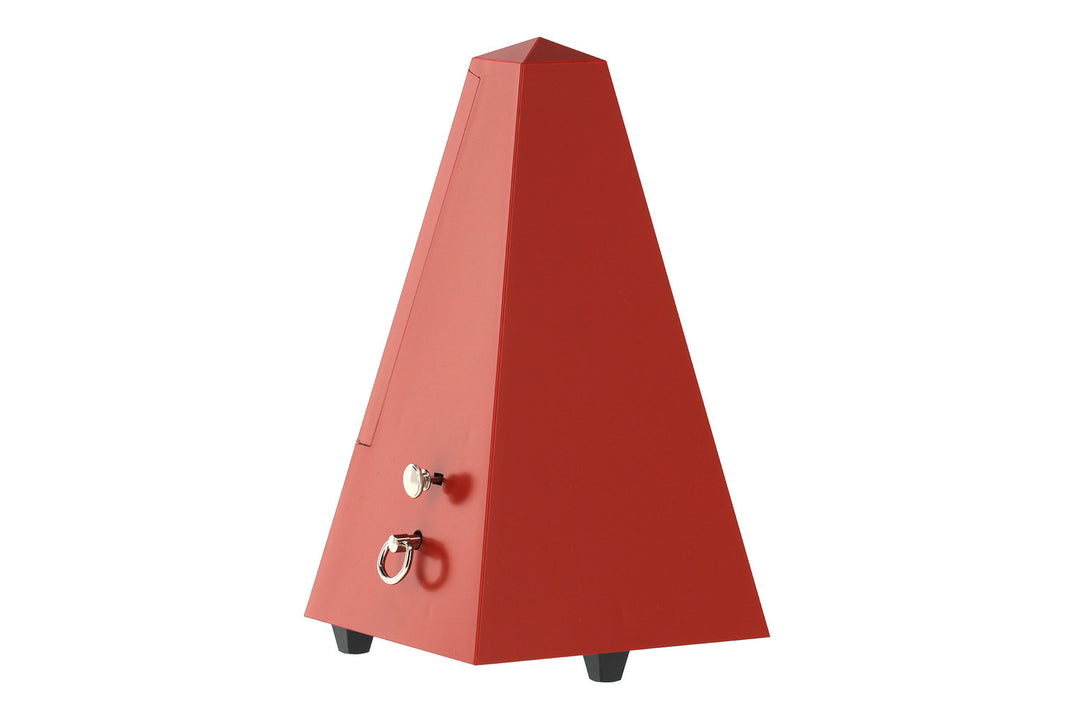 Wittner Metronom Pyramidenform - Dunkelrot matt 855201