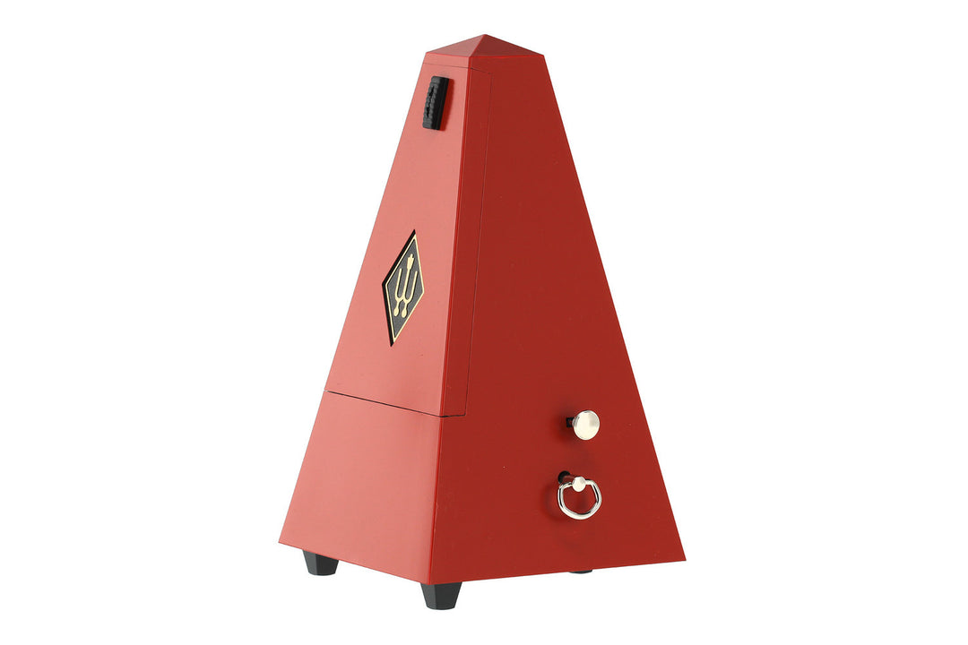 Wittner Metronom Pyramidenform - Dunkelrot matt 855201