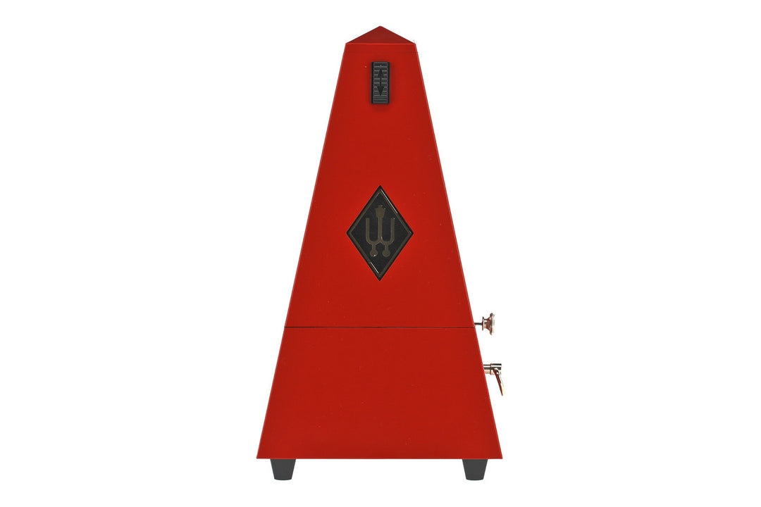 Wittner Metronom Pyramidenform - Dunkelrot matt 855201