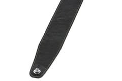 GEWA Premium Pattern 65 Gitarrengurt mit Security Locks, schwarz genarbt