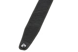 GEWA Premium Pattern 65 Gitarrengurt mit Security Locks, schwarz genarbt