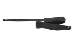 GEWA Premium Pattern 65 Gitarrengurt mit Security Locks, schwarz genarbt