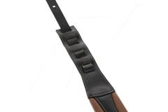GEWA Gitarren Gurte Prestige 85 gepolstert Security Locks - braun/black
