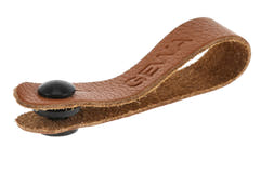 GEWA Tie Strap Schlaufe für Gitarrenriemen, Leder, braun