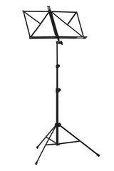 GEWA leichtes Notenpult, schwarz, 50 bis 102 cm, mit Tasche