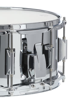 Basix Classic Steel snare-drum 14" x 6,5", verchromter Stahl