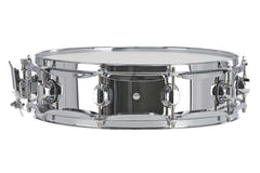 Basix Classic Steel Snare-drum 14" x 3,5", verchromter Stahl