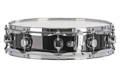 Basix Classic Wood snare-drum 14" x 3,5", Pappel, schwarz