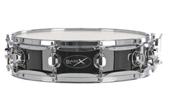 Basix Classic Wood snare-drum 14" x 3,5", Pappel, schwarz