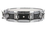 Basix Classic Wood snare-drum 14" x 3,5", Pappel, schwarz