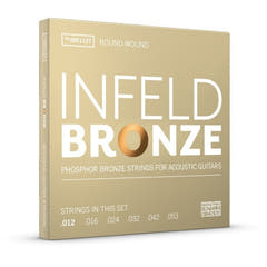 Thomastik-Infeld Saiten für Akustik Gitarren Infeld Bronze - Set .012-.053 (IBR112T)
