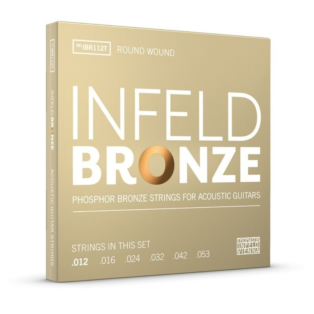 Thomastik-Infeld Saiten für Akustik Gitarren Infeld Bronze - Set .012-.053 (IBR112T)