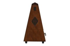 Wittner Metronom Pyramidenform - Nussbaum braun matt 803M