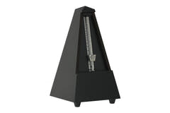 Wittner Metronom Pyramidenform - Black matt 806M