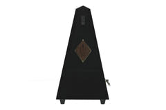 Wittner Metronom Pyramidenform - Black matt 806M