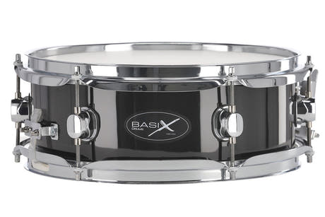 Basix Classic Wood Snare-drum 12" x 4,5", Pappel, schwarz