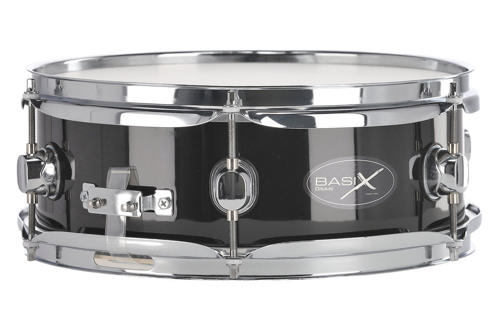 Basix Classic Wood Snare-drum 12" x 4,5", Pappel, schwarz
