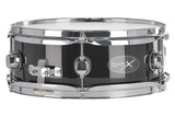 Basix Classic Wood Snare-drum 12" x 4,5", Pappel, schwarz