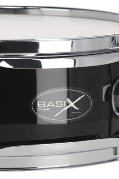 Basix Classic Wood Snare-drum 12" x 4,5", Pappel, schwarz