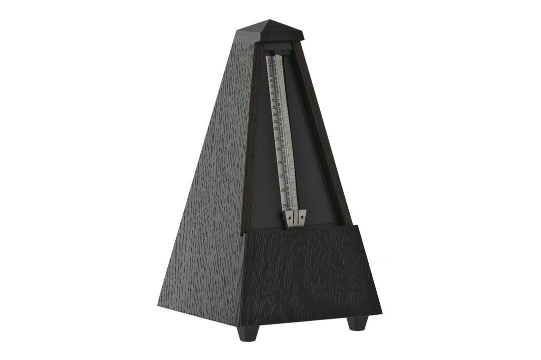 Wittner Metronom Pyramidenform - Eiche schwarz matt 809