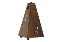 Wittner Metronom Pyramidenform - Nussbaum braun matt 813M