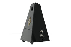 Wittner Metronom Pyramidenform - Black. Hochglanz 816