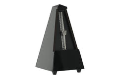 Wittner Metronom Pyramidenform - Black. Hochglanz 816
