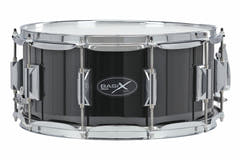 Basix Classic Wood Snare-drum 14" x 6,5", Pappel, schwarz