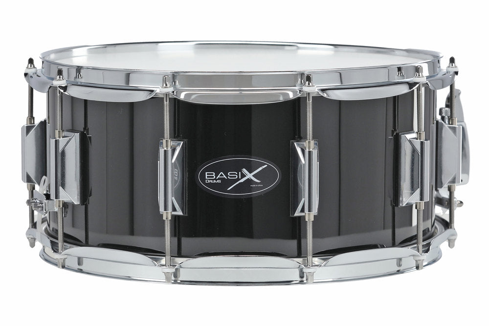 Basix Classic Wood Snare-drum 14" x 6,5", Pappel, schwarz