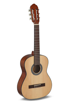 GEWA Klassische Gitarre Student Natur - 1/2 Größe natur