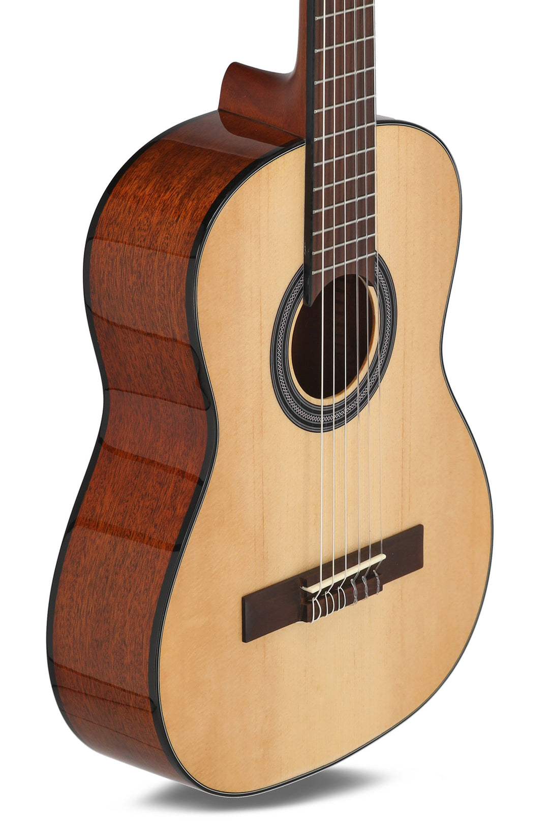 GEWA Klassische Gitarre Student Natur - 1/2 Größe natur