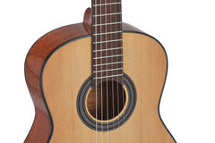 GEWA Klassische Gitarre Student Natur - 1/2 Größe natur