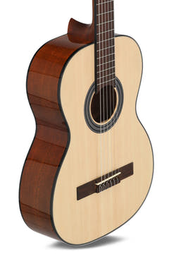 GEWA Klassische Gitarre Student Natur - 7/8 Größe natur