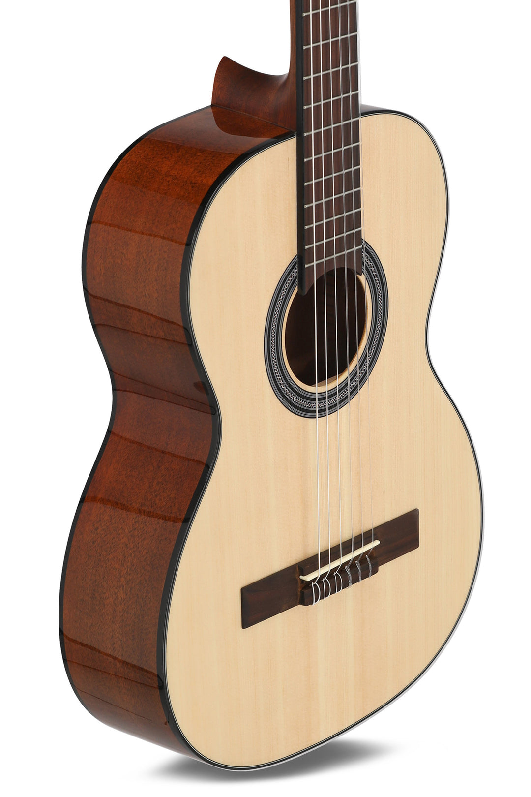 GEWA Klassische Gitarre Student Natur - 7/8 Größe natur