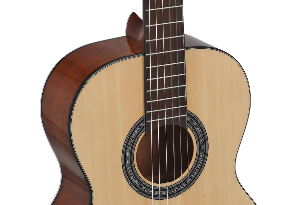 GEWA Klassische Gitarre Student Natur - 7/8 Größe natur