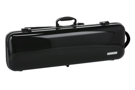 GEWA Geigen case Air 2.1 - Black hochglanz (mit Seitenhenkel)