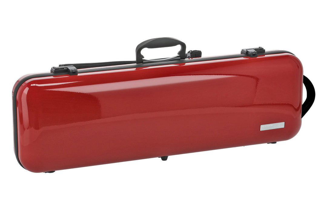 GEWA Geigen case Air 2.1 - Rot hochglanz (mit Seitenhenkel)