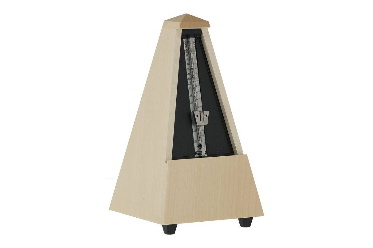Wittner Metronome Pyramid shape - Natural maple. matt 817A