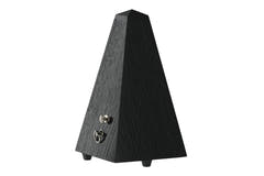 Wittner Metronom Pyramidenform - Eiche Black. matt 819