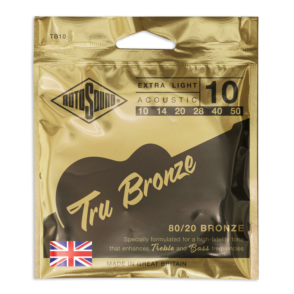 Rotosound Tru Bronze TB10 Westerngitarrensaiten 10-50