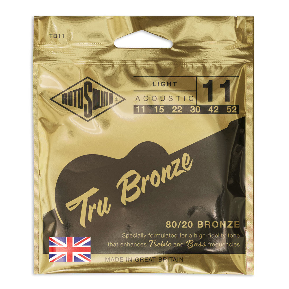 Rotosound Tru Bronze TB11 Westerngitarrensaiten 11-52