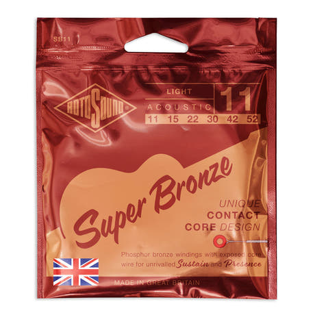 Rotosound Super Bronze SB11 Westerngitarrensaiten 11-52