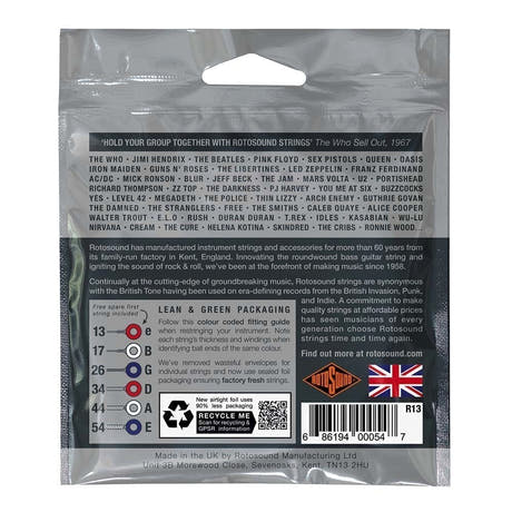 Rotosound Roto Greys R13 E-Gitarrensaiten 13-54
