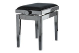 GEWA Klavierbank Deluxe - Black hochglanz (Sitz black)