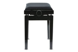 GEWA Klavierbank Deluxe - Black hochglanz (Sitz black)