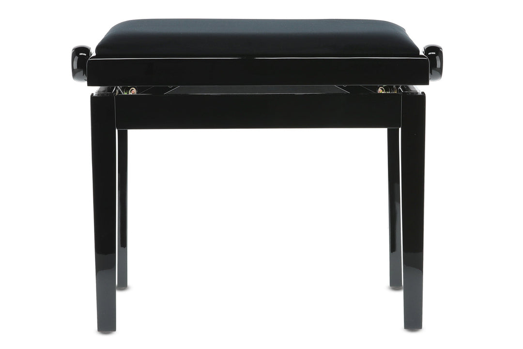 GEWA Klavierbank Deluxe - Black hochglanz (Sitz black)